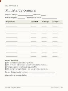 Portada del bonus Despensa y sustituciones